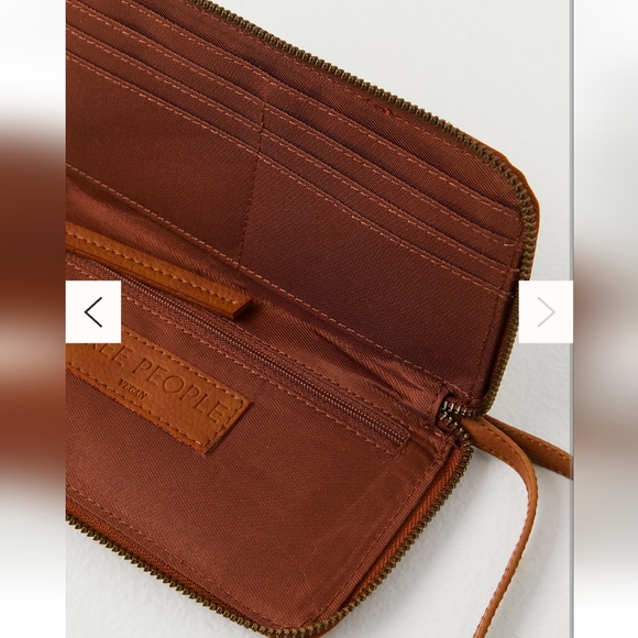 Free People vegan leather wristlet/wallet - Picture 2 of 5